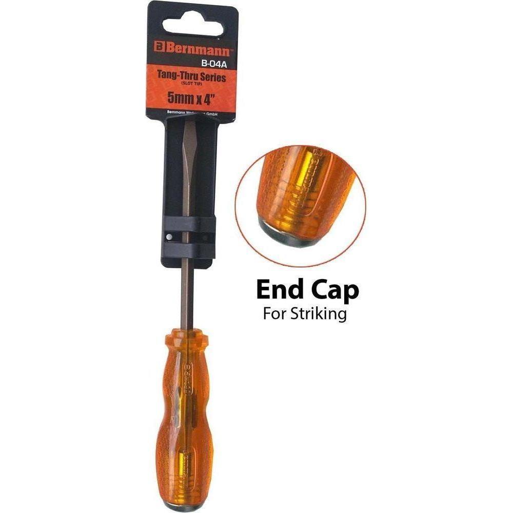 Bernmann Tang-Thru Screwdriver with Striking Cap - Goldpeak Tools PH Bernmann Bernmann Tang-Thru Screwdriver with Striking Cap - Goldpeak Tools PH Bernmann